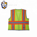 High quality standard yellow green Reflective Safety Vest,high visibility PMS colour fabric can be customizedZippe fasten